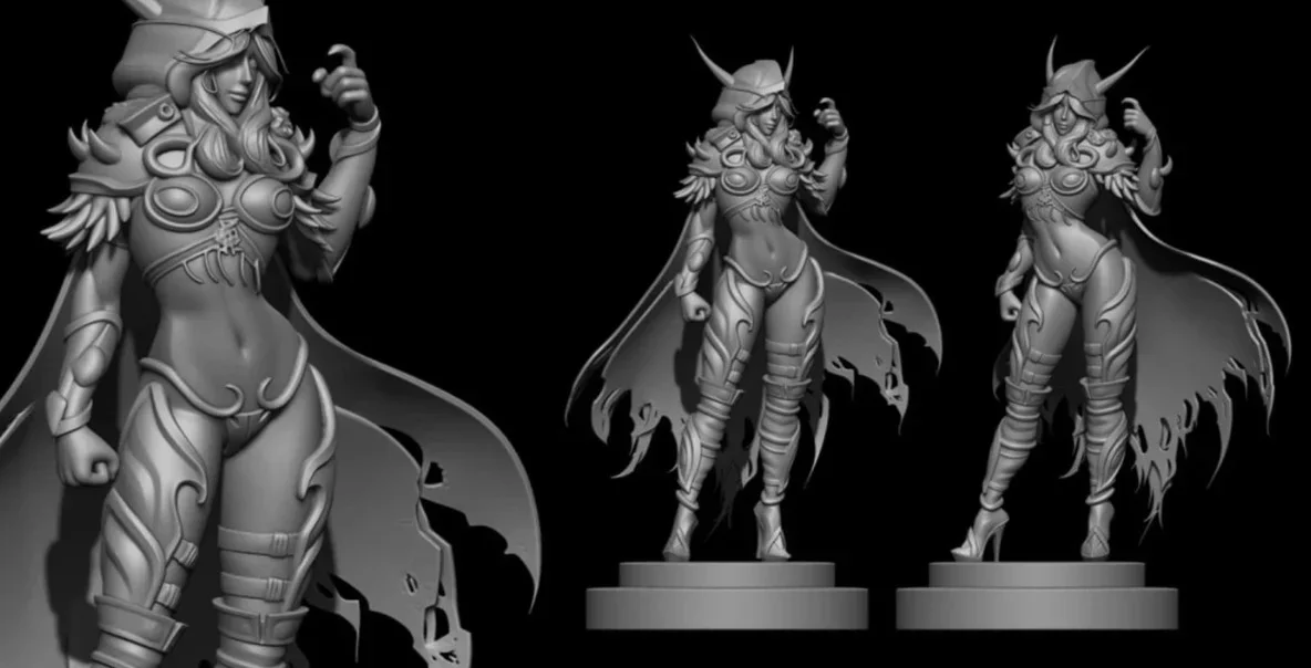 3Д Моделирование и скульпт для печати