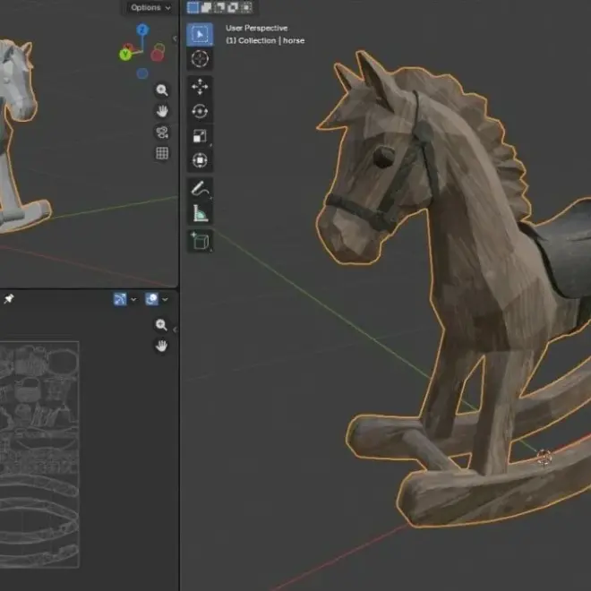 3Д Моделирование персонажей и пропсов для игры