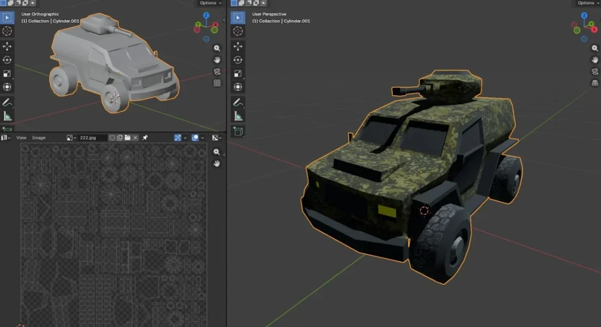 3Д Моделирование персонажей и пропсов для игры