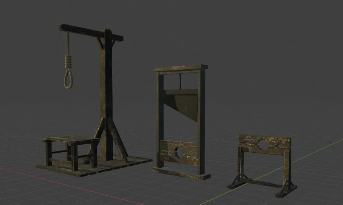 3Д Моделирование персонажей и пропсов для игры