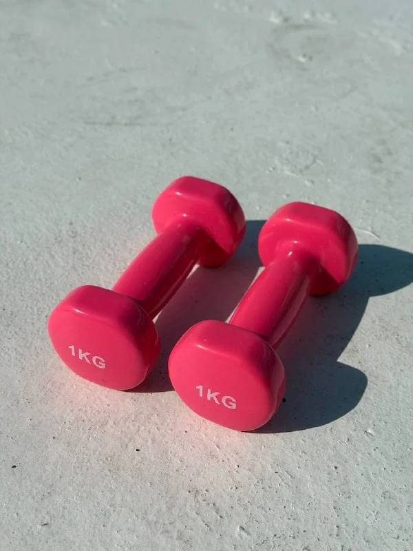 Гиря Energetics 8 кг и гантели 2 x 1 кг