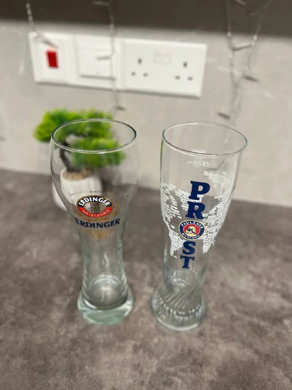 Стаканы для пива Erdinger и Paulaner