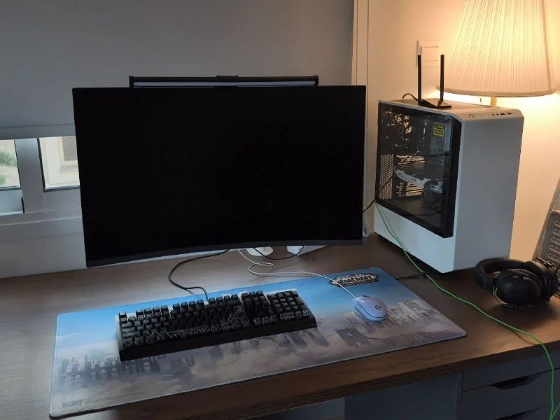 Игровой ПК комплект: AMD Ryzen 5, GTX 1070, 2К монитор LG