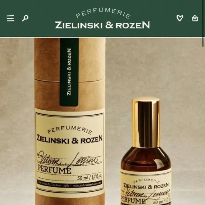 Парфюм Zielinski & Rozen Vetiver, Lemon