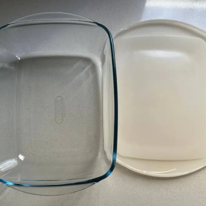 Набор стеклянной посуды Pyrex и Borgonovo, 3 предмета