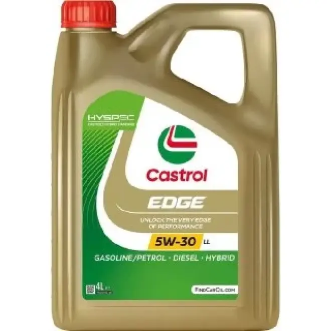 Моторное масло Castrol Edge 5W-30 LL (2х4л)