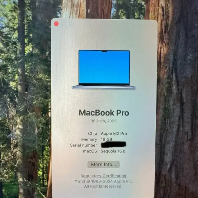 MacBook Pro 16” M2 Pro (2023)