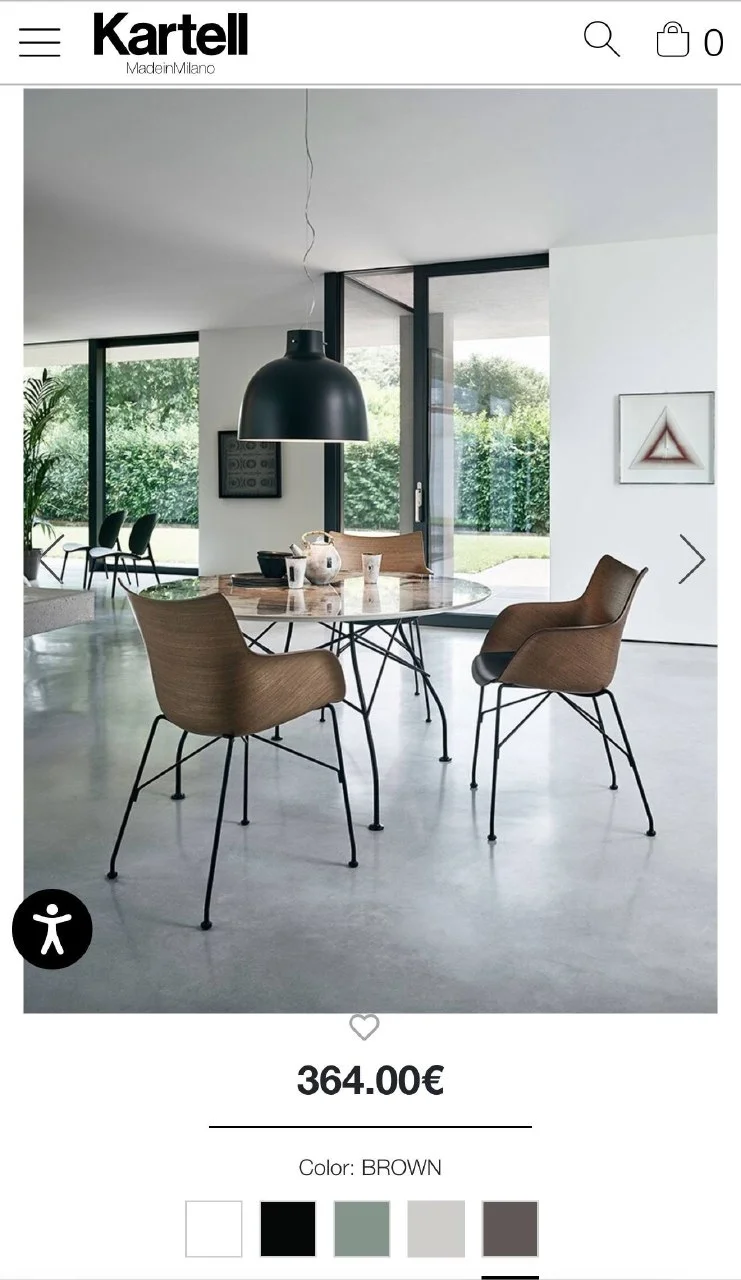 Потолочная лампа Kartell