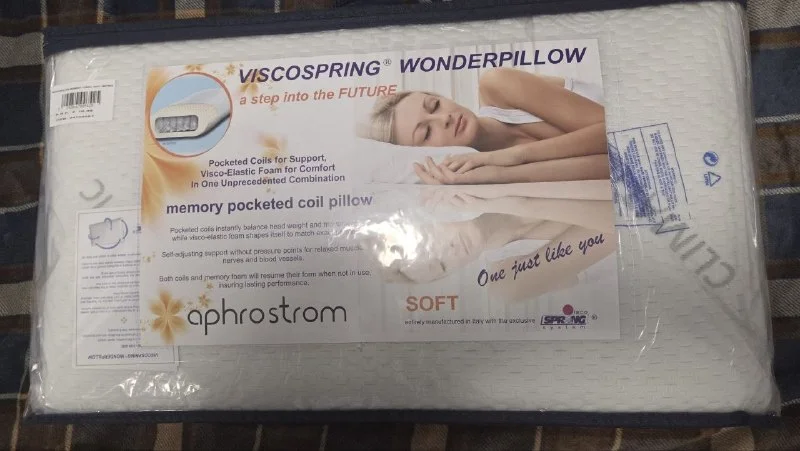 Подушка Aphrostrom Viscospring Wonderpillow Soft