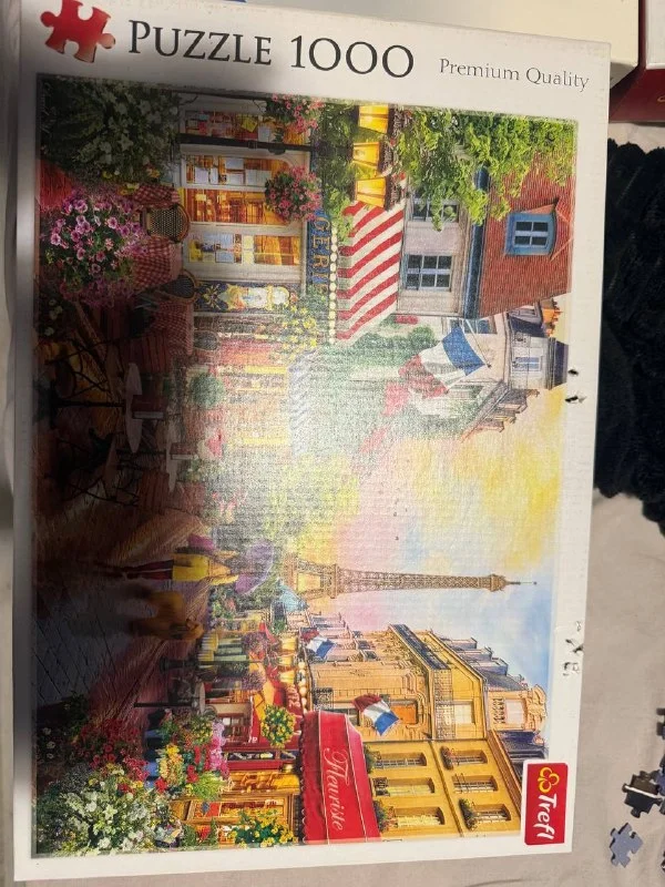 Пазлы Trefl и Ravensburger (1000 элементов)