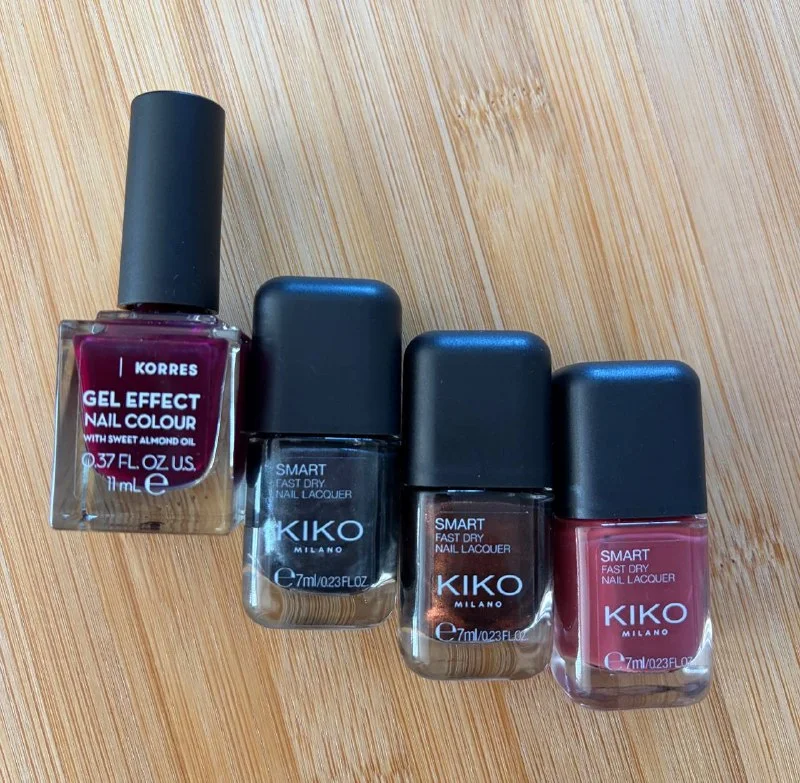 Лаки для ногтей KIKO Milano и Korres