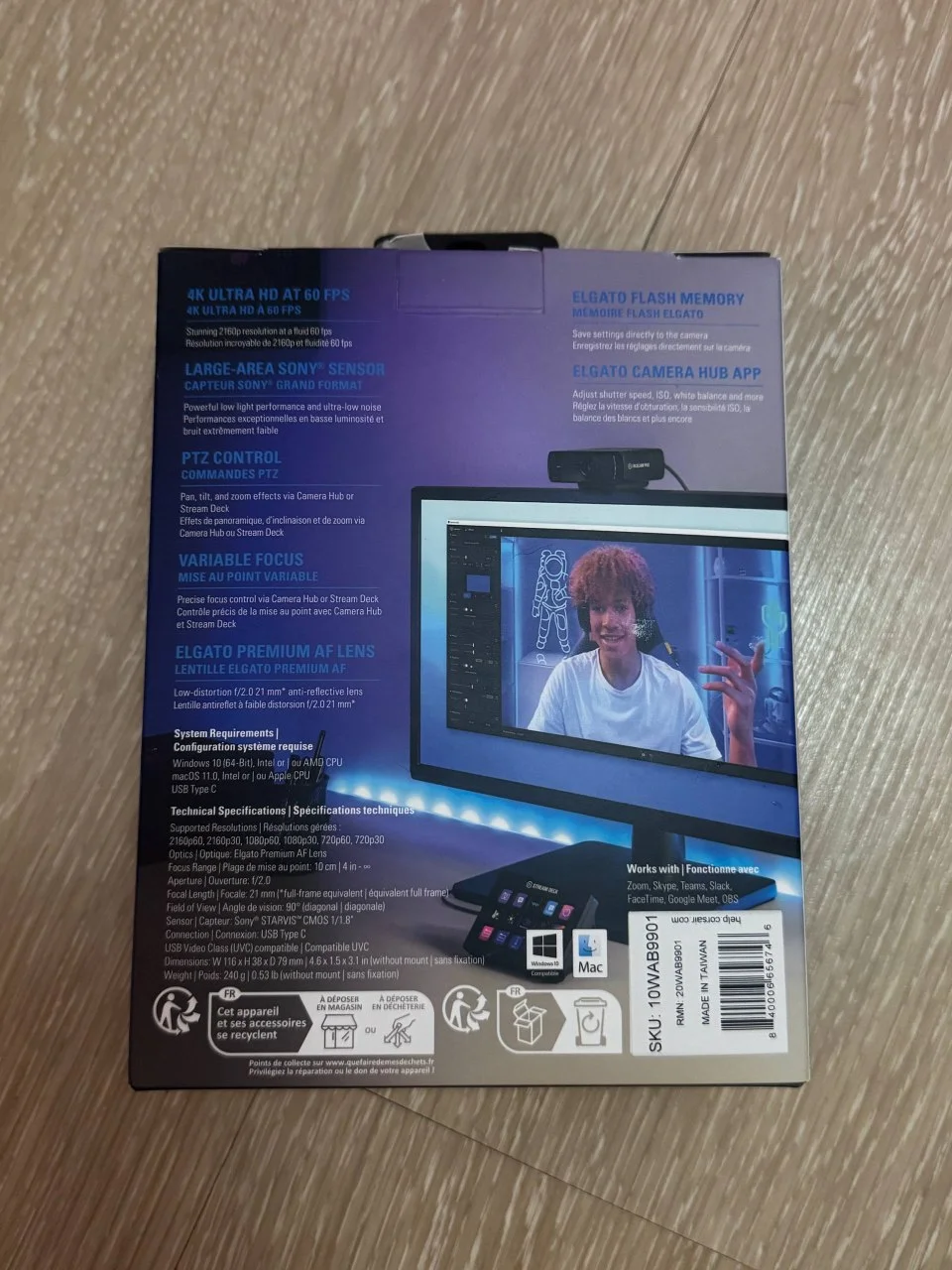Elgato Facecam Pro 4K 60 FPS