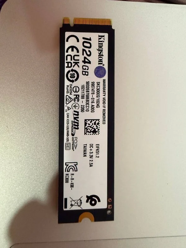 SSD Kingston KC3000 M.2 1TB
