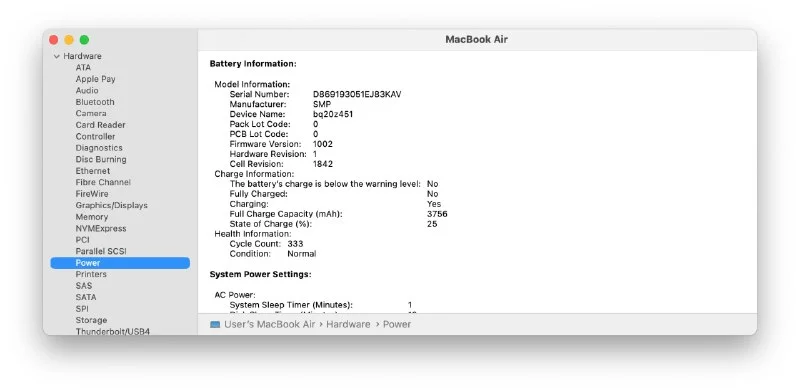 Apple MacBook Air 13" 2019
