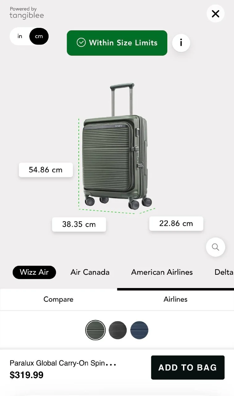 Чемодан Samsonite Carry-on