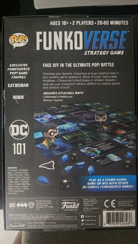 Настольные игры FunkoVerse DC и Новые Римляне