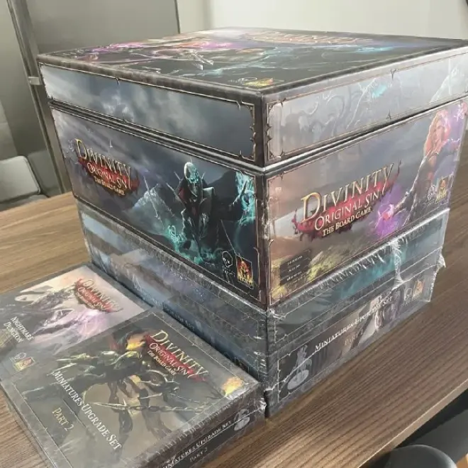 Divinity: Original Sin The Board Game (Kickstarter Edition + дополнения и миниатюры)