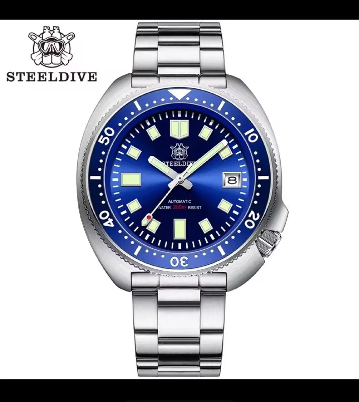 Мужские механические часы STEELDIVE SD1970
