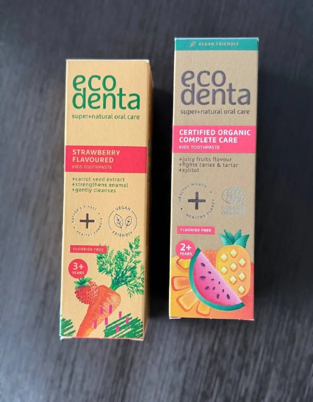Зубные пасты Ecodenta без фтора