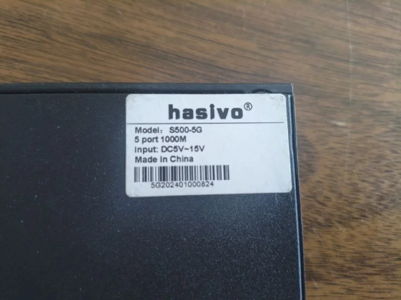 Два гигабитных свитча Hasivo S500-5G